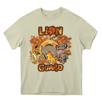 Mossy lion guard   cave painting Heavy Core Tee - lanVoArt