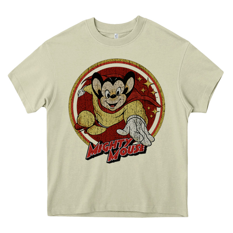 Distressed Mighty Heavy Core Tee by lanVoArt | Teevron