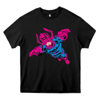 Black galactus Heavy Core Tee - lanVoArt