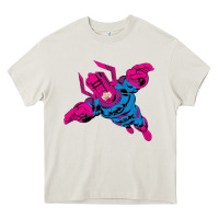 Cream galactus Heavy Core Tee - lanVoArt