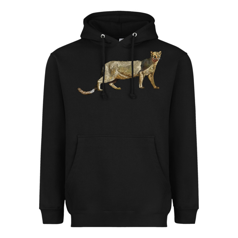 Jaguarundi Heavyweight Hoodie by LillyAllenDesigns | Teevron