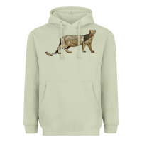 Matcha Jaguarundi Heavyweight Hoodie - LillyAllenDesigns