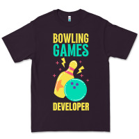 Plum Bowling Games Developer Premium Tee - lanVoArt