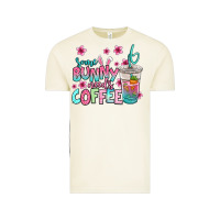 Vintage Arctic some bunny needs coffee easter Vintage Tee - Jasminsmagicworld