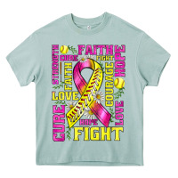 Arona breast cancer softball ribbon love cure fight bbs Heavy Core Tee - BundleAndBundleShop