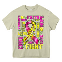 Mossy breast cancer softball ribbon love cure fight bbs Heavy Core Tee - BundleAndBundleShop