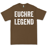 Cacao Euchre Legend Best Euchre Card Board Game Player Gift Premium Tee - lanVoArt