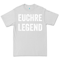Dove Grey Euchre Legend Best Euchre Card Board Game Player Gift Premium Tee - lanVoArt
