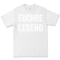 White Euchre Legend Best Euchre Card Board Game Player Gift Premium Tee - lanVoArt