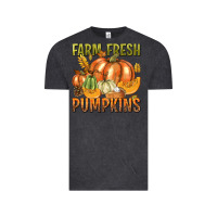 Vintage Black Farm Fresh Pumpkins Vintage Tee - texasbilliewilder