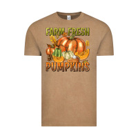 Vintage Coffee Farm Fresh Pumpkins Vintage Tee - texasbilliewilder