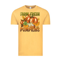 Vintage Mustard Farm Fresh Pumpkins Vintage Tee - texasbilliewilder