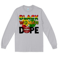 Moon Dust black woman are dope Long Sleeve Tee - CowGirlArtShop