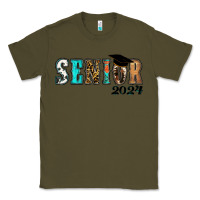 Army Green western senior 2024 Classic Tee - RanaPortraitStore
