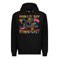 Black mama by day craft queen by night Premium Hoodie - RanaPortraitStore
