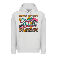 Dove Grey mama by day craft queen by night Premium Hoodie - RanaPortraitStore