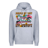 Heather Grey mama by day craft queen by night Premium Hoodie - RanaPortraitStore