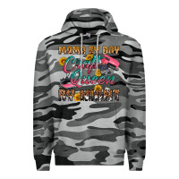 Slate Camo mama by day craft queen by night Premium Hoodie - RanaPortraitStore