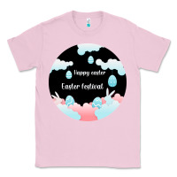 Bubblegum Pink Happy Easter Classic Tee - Bettercallsaul