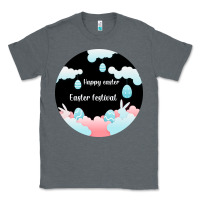 Charcoal Heather Happy Easter Classic Tee - Bettercallsaul