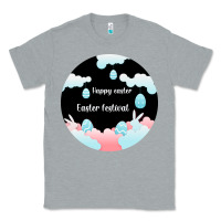 Heather Grey Happy Easter Classic Tee - Bettercallsaul