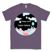 Lavender Happy Easter Classic Tee - Bettercallsaul