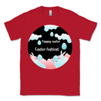 Red Happy Easter Classic Tee - Bettercallsaul