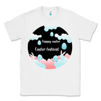 White Happy Easter Classic Tee - Bettercallsaul