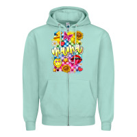 Seafoam Mama Zipper Hoodie - CowhideDigitalArt