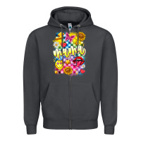Smoke Mama Zipper Hoodie - CowhideDigitalArt