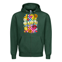 Sports Green Mama Zipper Hoodie - CowhideDigitalArt