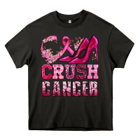 Asphalt crush cancer high heels bbs Heavy Core Tee - BundleAndBundleShop