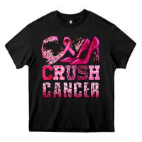Black crush cancer high heels bbs Heavy Core Tee - BundleAndBundleShop