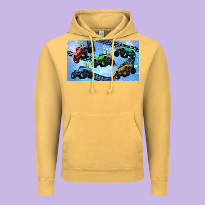 Children Trucks Vintage Hoodie Designed By Tumblerdesignbyshophia