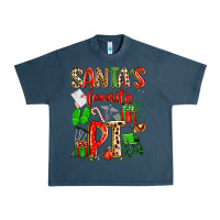Midnight Navy santa's favorite pt Urban Heavy Tee - texasbilliewilder