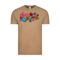 Vintage Coffee Chica bonita Vintage Tee - NancyCooperArtShop