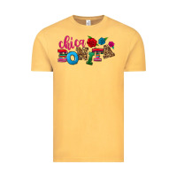 Vintage Mustard Chica bonita Vintage Tee - NancyCooperArtShop
