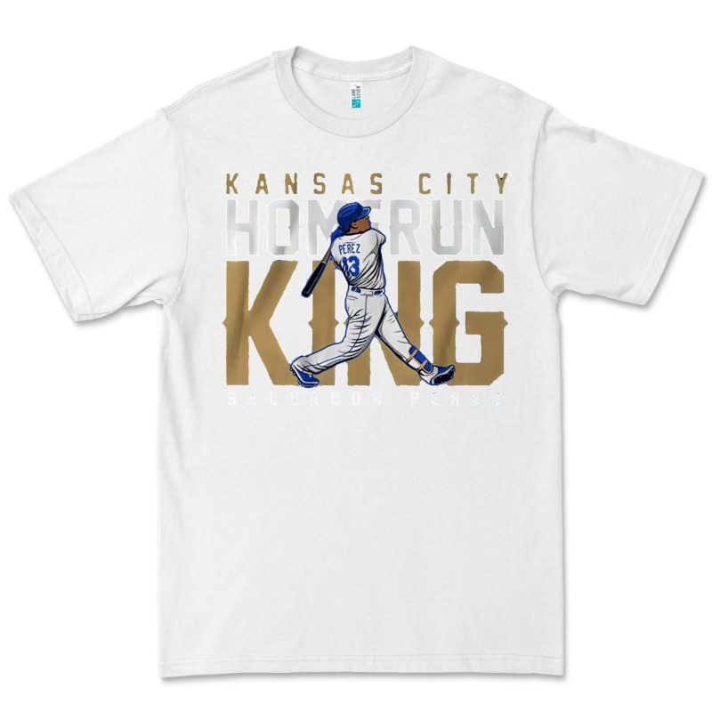 Salvador Pérez Home Run King Premium Tee by lanVoArt | Teevron