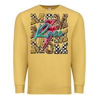 Antique Gold Mom Race Premium Sweatshirt - RacoonDesign
