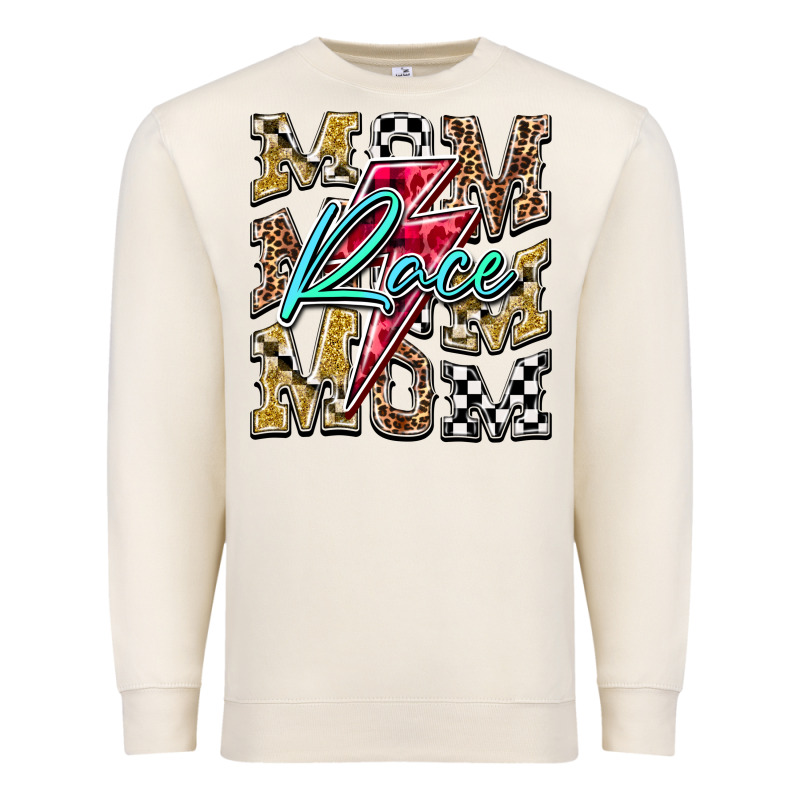Mom Race Premium Sweatshirt by RacoonDesign | Teevron