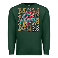 Sports Green Mom Race Premium Sweatshirt - RacoonDesign