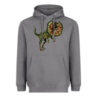 Storm Dilophosaurus Heavyweight Hoodie - LillyAllenDesigns