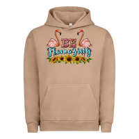 Pigment Burro be flamezing flamingo Urban Hoodie - BarkalooDesign