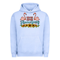 Pigment Grape Ice be flamezing flamingo Urban Hoodie - BarkalooDesign