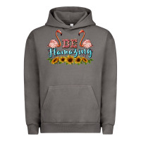 Pigment Tornado be flamezing flamingo Urban Hoodie - BarkalooDesign