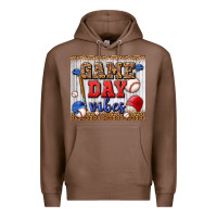 Chestnut game day vibes tumbler Premium Hoodie - BundleAndBundleShop