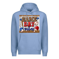 Colony Blue game day vibes tumbler Premium Hoodie - BundleAndBundleShop
