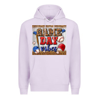 Lilac game day vibes tumbler Premium Hoodie - BundleAndBundleShop