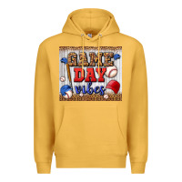 Mustard game day vibes tumbler Premium Hoodie - BundleAndBundleShop