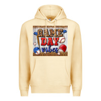 Pina Colada game day vibes tumbler Premium Hoodie - BundleAndBundleShop